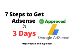 Read more about the article Steps To getting Google Adsense Approval Within 72hours